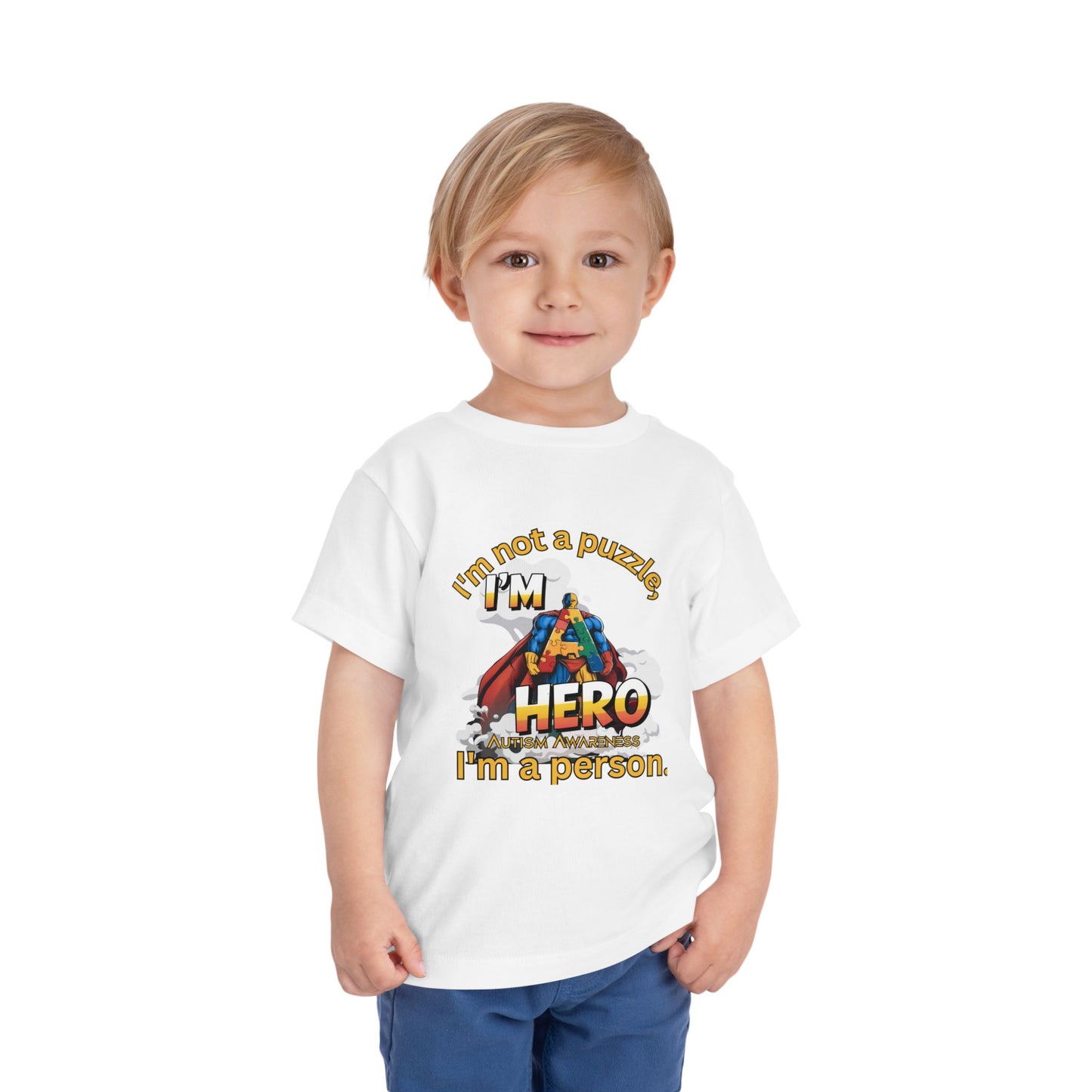 Autism Toddler T-Shirt with Positive Quotes