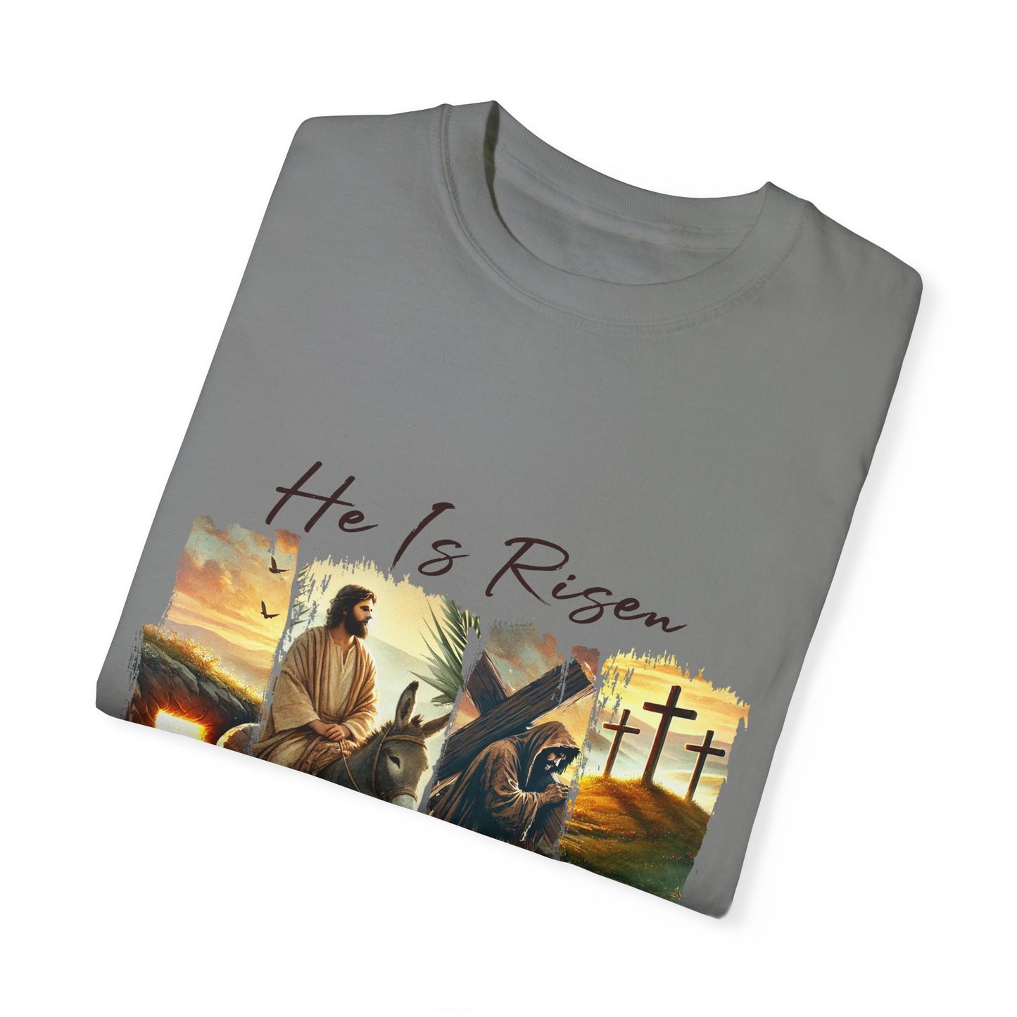 He Is Risen T-shirt Christian Easter Apparel