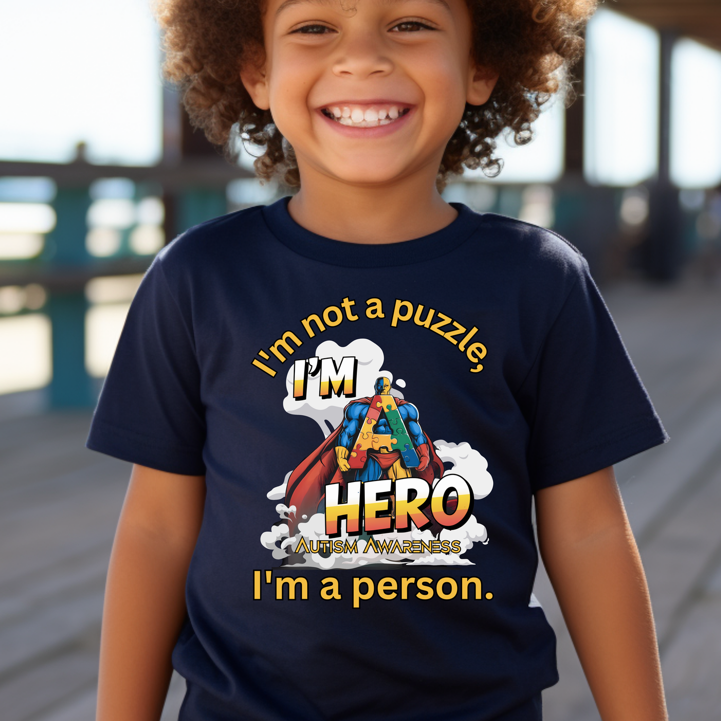 Autism Toddler T-Shirt with Positive Quotes