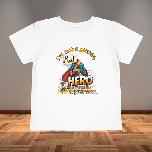 Autism Toddler T-Shirt with Positive Quotes