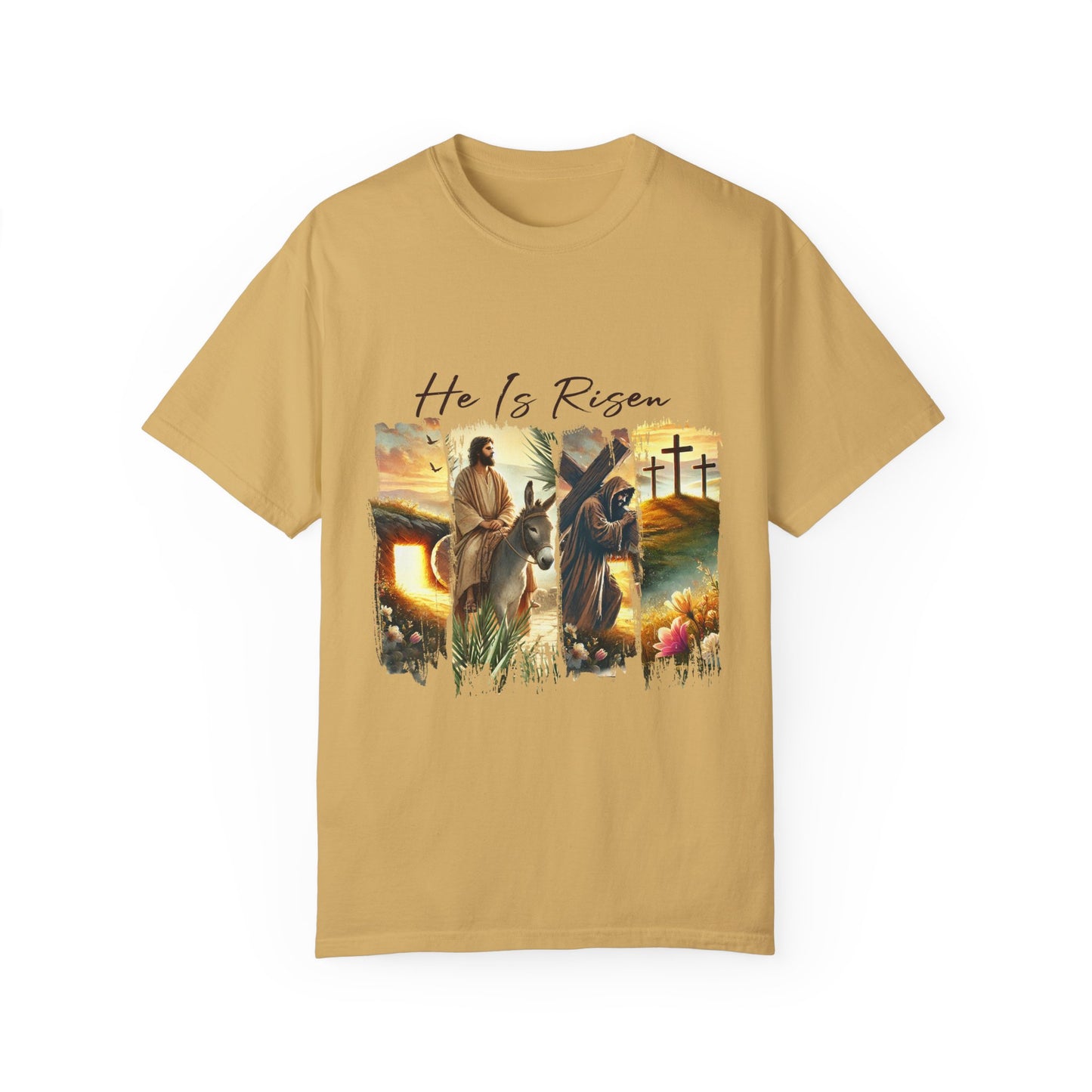 He Is Risen T-shirt Christian Easter Apparel