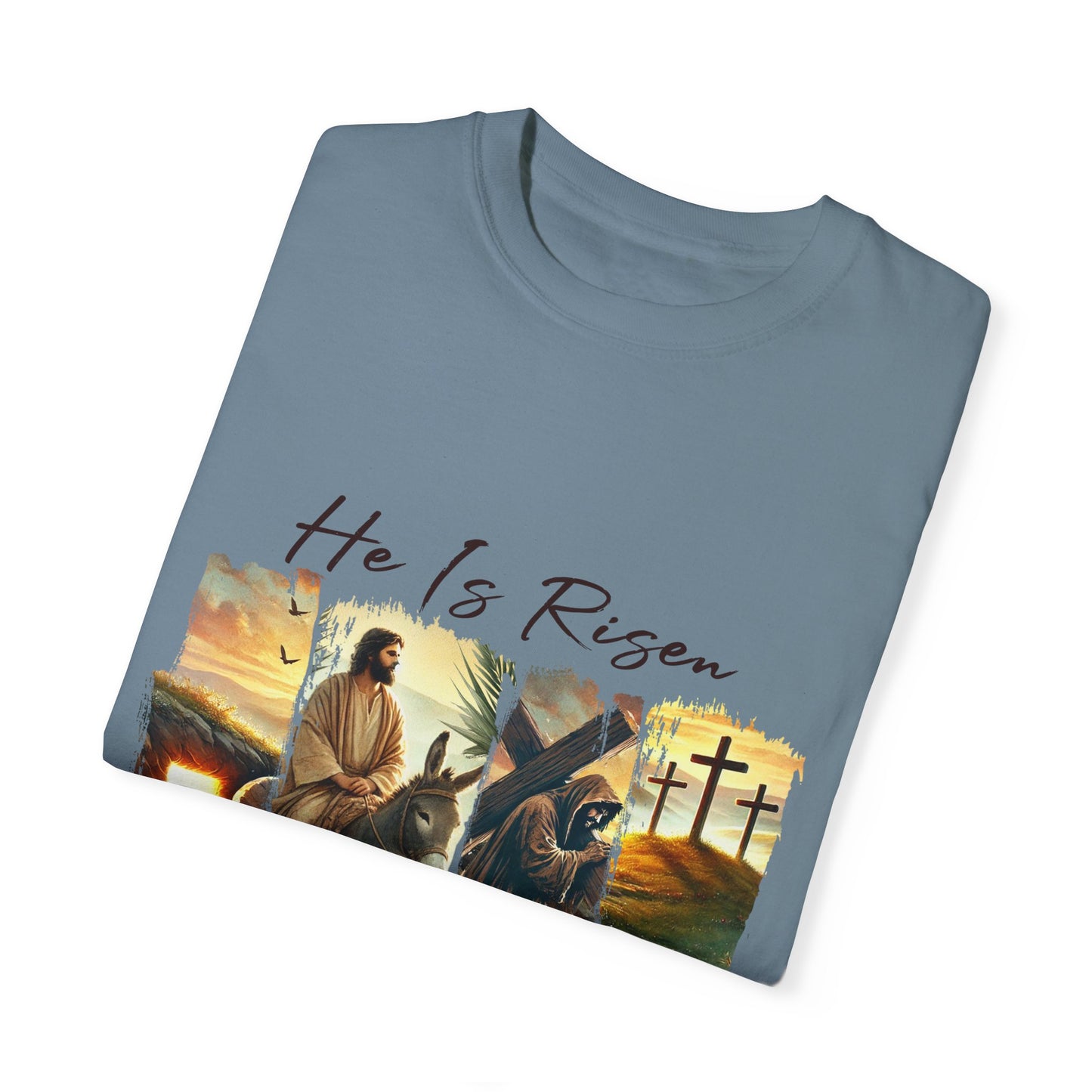 He Is Risen T-shirt Christian Easter Apparel